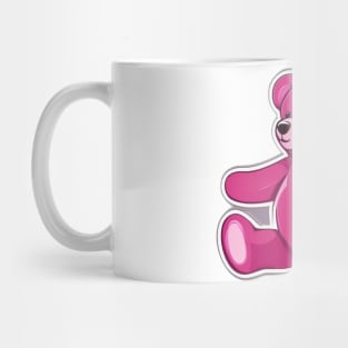 Charming Pink Teddy Bear Sticker No. 615 Mug